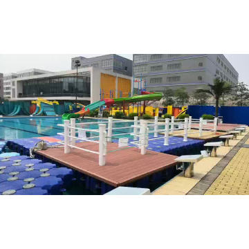 Hexagonal Water Floating Dock Plastic Pontoon Modular Useful PE Buoy High Buoyancy Pontoons Jet Ski Platform